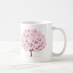 Sakura Tree in Full Bloom – Elegant Spring Design" Coffee Mug