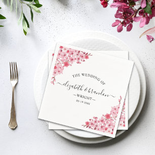 Sakura Wedding – Cherry Blossom Theme Napkin