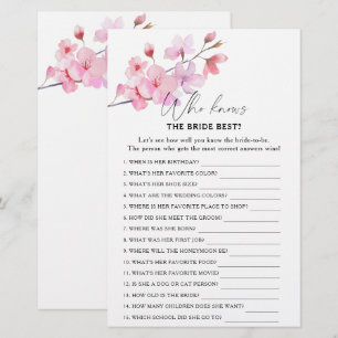 Sakura - Who knows the bride best game