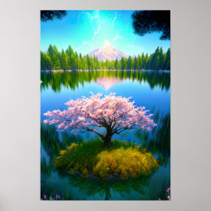 Sakura's Mystery, The Enchanting Lake Poster