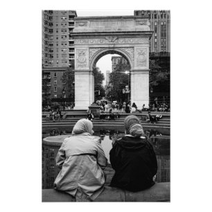 Salaam-Alakikum Washington Square Park Street Phot Photo Print