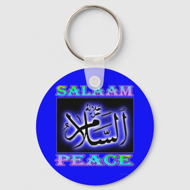 Salaam Peace Keychain (Front)