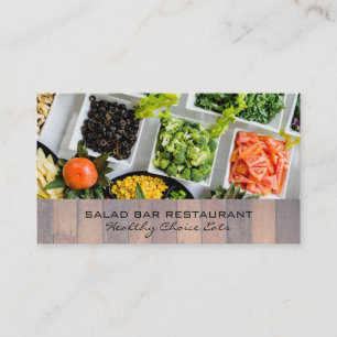 Salad Bar   Culinary Business Card