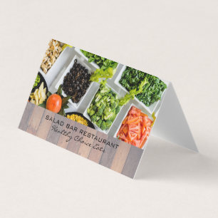 Salad Bar   Culinary Business Card