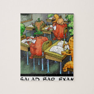 Salad Bar Exam Funny Jigsaw Puzzle