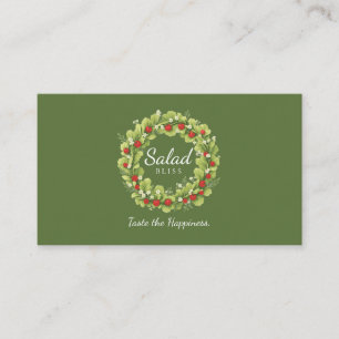 Salad Bliss Business Card