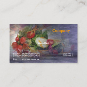 Salad Business Card
