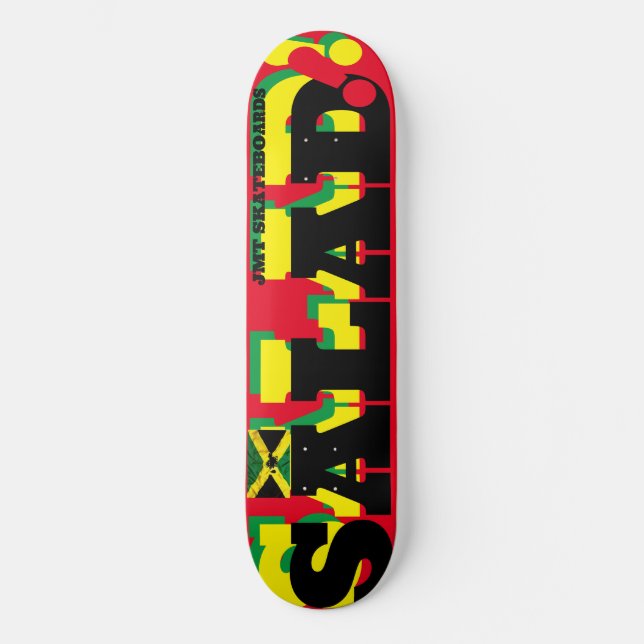 SALAD !!!!    JMT 8 1/4" Skateboard Deck (Front)