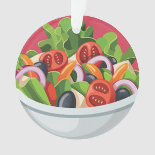 Salad - Mom / Restaurant Ornament - SRF