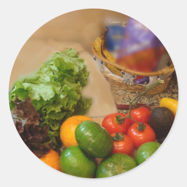 Salad Tonight! Classic Round Sticker (Front)