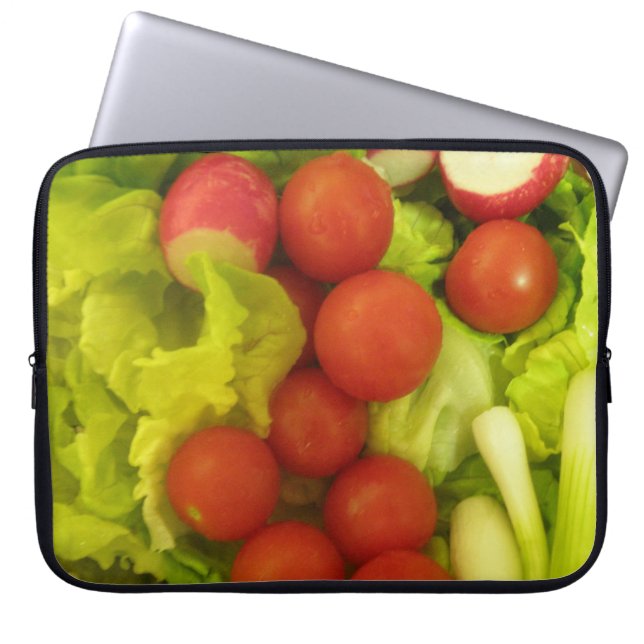 Salad Vegetables Laptop Bag (Front)