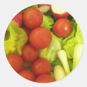 Salad Vegetables Stickers