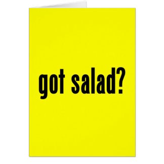 salade obtenue ?