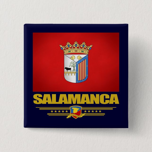 Salamanca 2 Inch Square Button (Front)