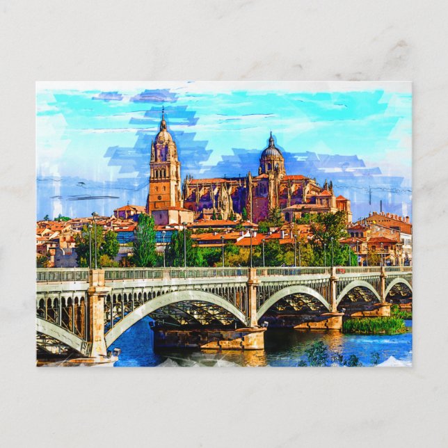 Salamanca / Castile and Leon, Spain. Postcard (Front)