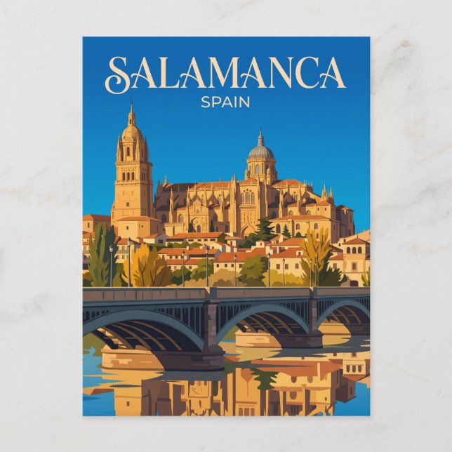 Salamanca Cathedral Spain Postcard (Front)