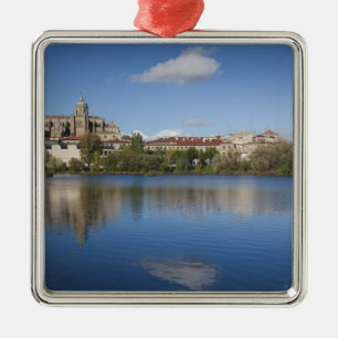 Salamanca Cathedrals and town Metal Ornament