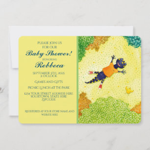 Salamander Baby Shower Invitation