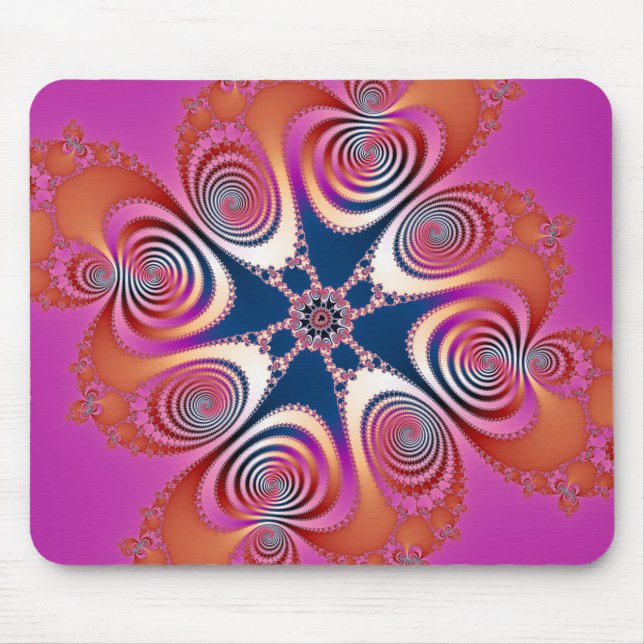 Salamander - Fractal Art Mouse Pad (Front)