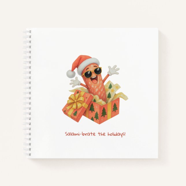 salami-brate the holidays! notebook (Front)
