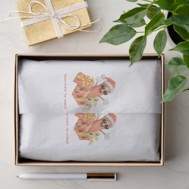 salami-brate the holidays! tissue paper (Gift)