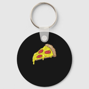 Salami Pizza Keychain