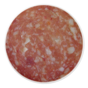 Salami Slice Ceramic Knob