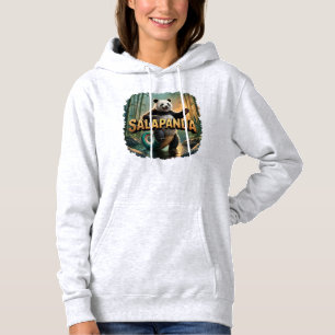 Salapanda Illustration – Salamander Panda Funny Hoodie