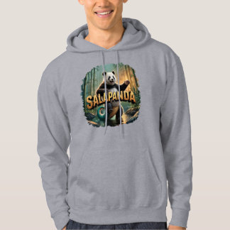Salapanda Illustration – Salamander Panda Funny Hoodie