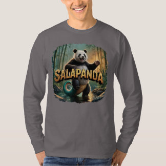 Salapanda Illustration – Salamander Panda Funny T-Shirt