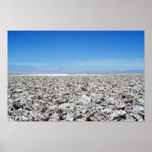 Salar de Atacama - Atacama desert, Chile Poster (Front)