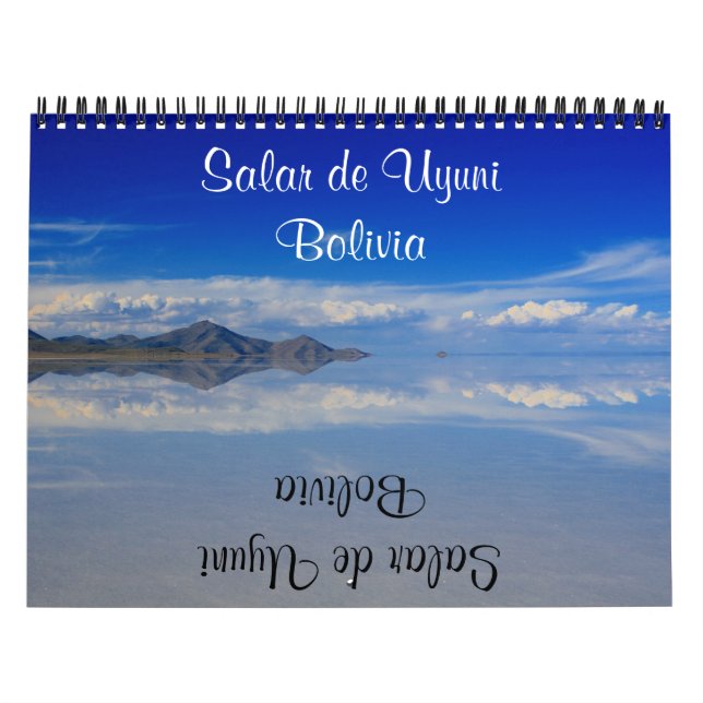 salar de uyuni 2026 calendar (Cover)