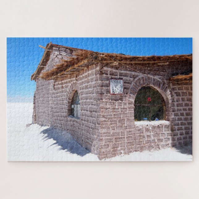 Salar de Uyuni - puzzle de l'hôtel de sel (Horizontal)