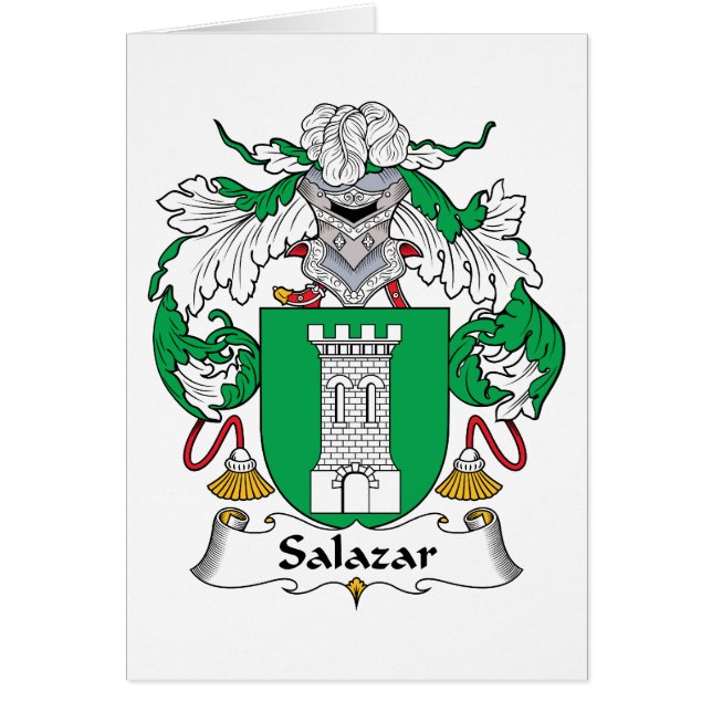 Salazar Family Crest (Front)