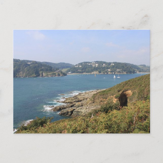 Salcombe Estuary, Devon Postcard (Front)
