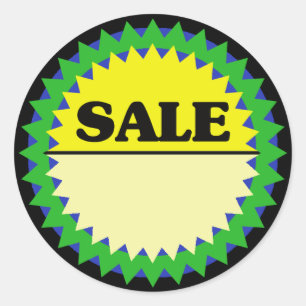 SALE (ADD PRICE) Retail Sale Sticker