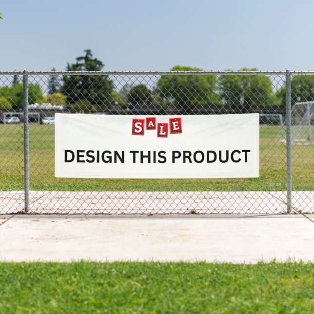 SALE! Banner - 2.5' x 8' - Outdoor - Custom (Insitu)