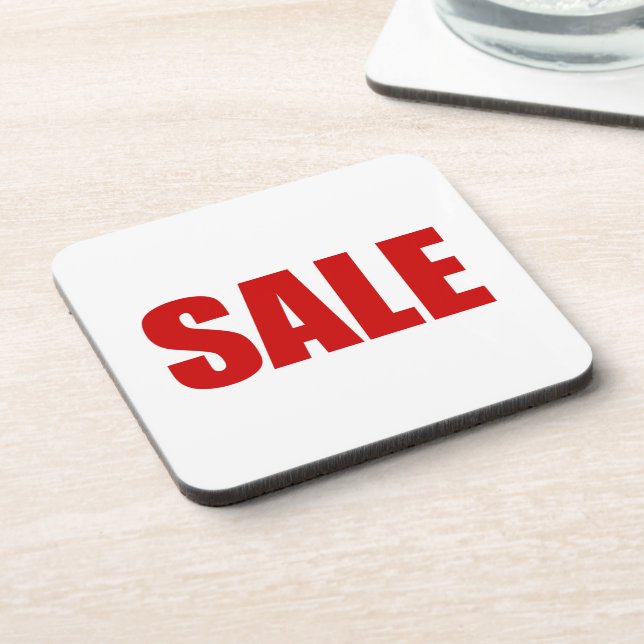 SALE BEVERAGE COASTER (Left Side)
