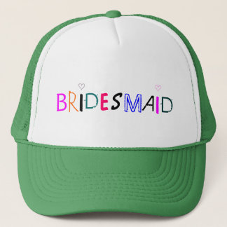 SALE! Bridesmaid Trucker Hat