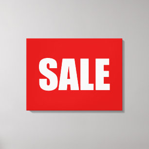 SALE CANVAS PRINT