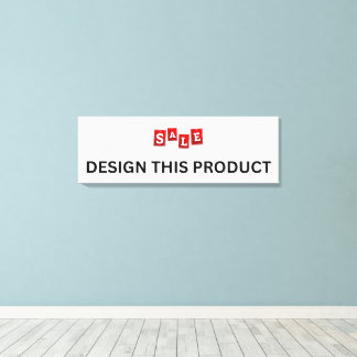 SALE! Canvas Print Premium Wrapped 32"x12 Quality