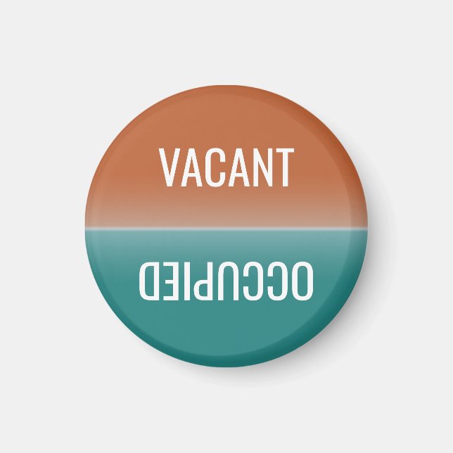 Sale Clean | Magnet vide occupé (Devant)