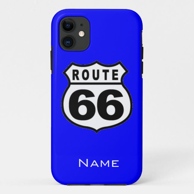 SALE - Custom Name Route 66 iPhone 5 Case (Back)