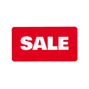 SALE DISCOUNT FOR SHOP red/white Label