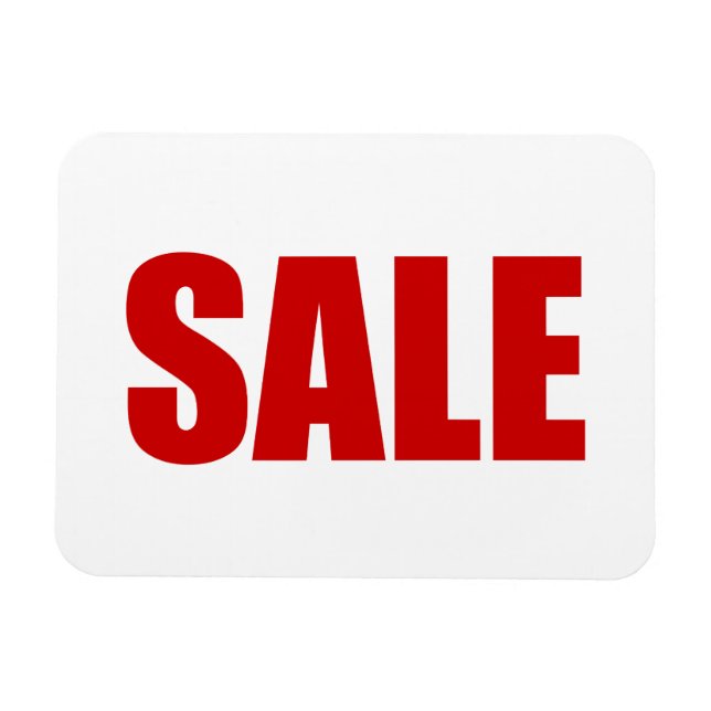 SALE MAGNET (Horizontal)