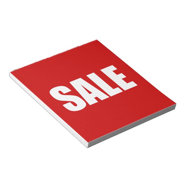 SALE NOTEPAD (Angled)