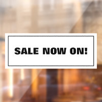 Sale Now On