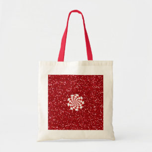 SALE - Small Christmas Tote ~ Peppermint Candy Bag
