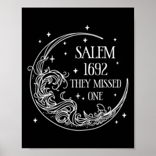 Salem 1692 They Missed One Halloween  Poster