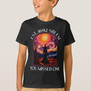 Salem 1692 They Missed One Witch Halloween Van Gog T-Shirt